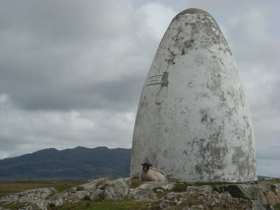This lonely spot in Connemara marks where Marconi made his first transAtlantic transmission