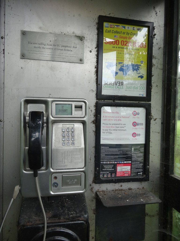 The geographic centre of Great Britain.