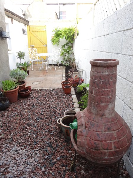 Transformed into an outdoor room