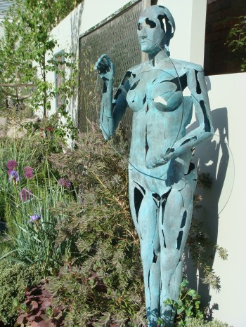 Sculpture in the garden