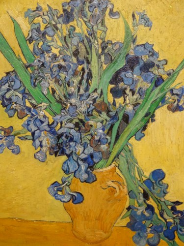 Yellow/blue contrast, Van Gogh.