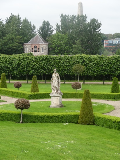 Formal gardens at Kilmainham Dublin
