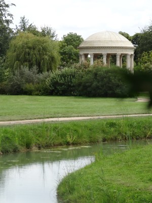 The view of the garden from Marie Antoinette's bedroom