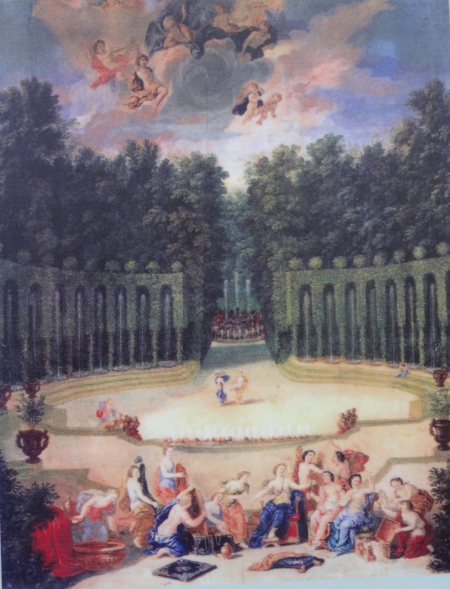 The Water Theatre Grove in the 17th century