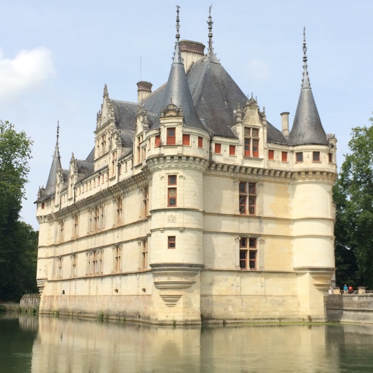 Chateau d'Azay-le-Rideau.