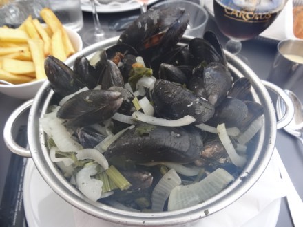 Moules, frites and beer - the national dish?
